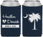 Custom Wedding Neoprene Can Coolers - Palmetto Tree | 477