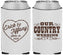 Custom Wedding Neoprene Can Coolers - Country Wedding | 484