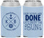 Custom Wedding Neoprene Can Coolers - Nautical | 495