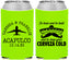 Custom Wedding Neoprene Can Coolers - Destination | 496