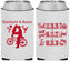 Custom Wedding Neoprene Can Coolers - First Date Will You I Do | 497