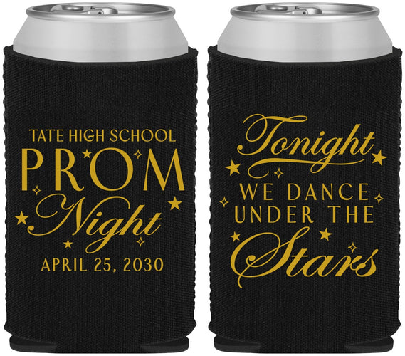 Custom Prom Neoprene Can Coolers - Tonight We Dance | 50000