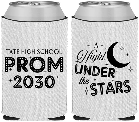 Custom Prom Neoprene Can Coolers - A Night Under The Stars | 50004