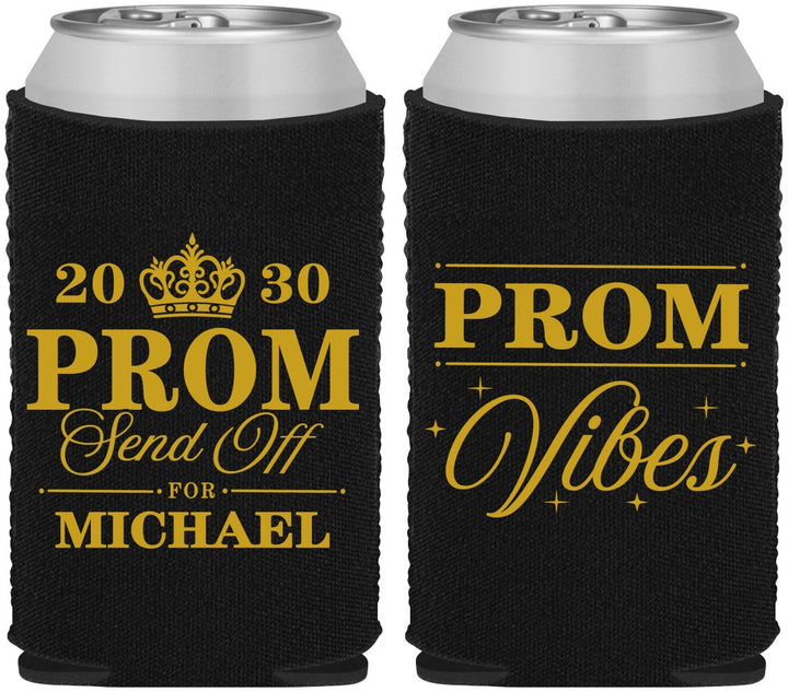 Custom Prom Neoprene Can Coolers - Send Off | 50005
