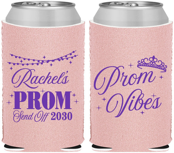 Custom Prom Neoprene Can Coolers - Send Off | 50007