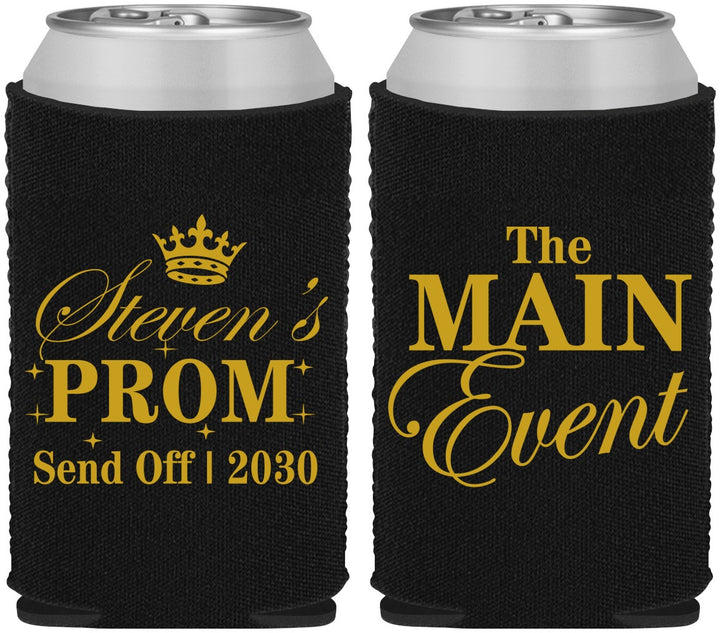 Custom Prom Neoprene Can Coolers - Send Off | 50008