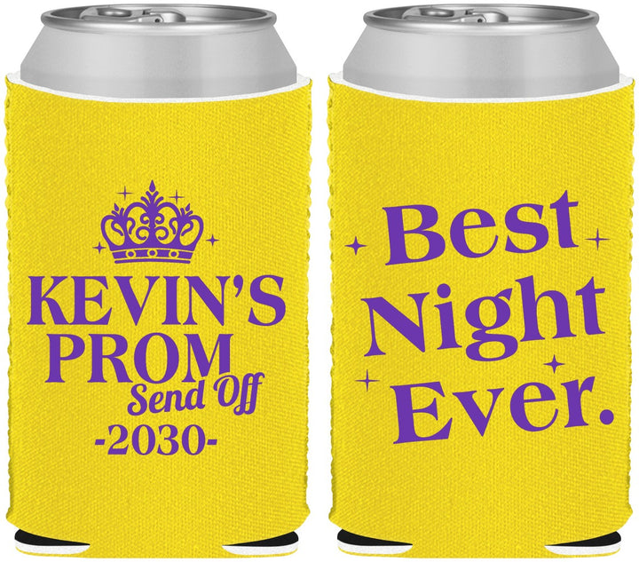 Custom Prom Neoprene Can Coolers - Send Off | 50009