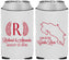 Custom Wedding Neoprene Can Coolers - Costa Rica | 518
