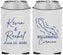 Custom Wedding Neoprene Can Coolers - Curacao | 520