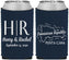 Custom Wedding Neoprene Can Coolers - Domincan Republic | 522