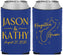 Custom Wedding Neoprene Can Coolers - Guam | 526