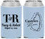 Custom Wedding Neoprene Can Coolers - St Lucia | 540