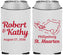 Custom Wedding Neoprene Can Coolers - St Maarten | 542
