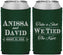 Custom Wedding Neoprene Can Coolers - Take A Shot We Tied The Knot | 551
