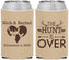 Custom Wedding Neoprene Can Coolers - The Hunt Is Over | 554
