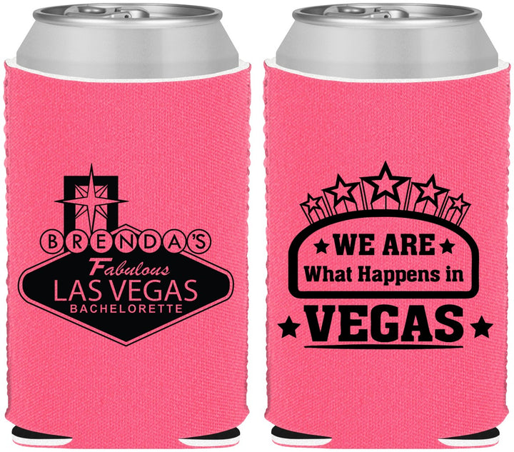Custom Bachelorette Neoprene Can Coolers - Las Vegas | 60016
