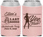 Custom Bachelorette Neoprene Can Coolers - Last Rodeo | 60021