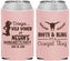 Custom Bachelorette Neoprene Can Coolers - Boots And Bling | 60023