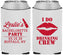 Custom Bachelorette Neoprene Can Coolers - I Do Drinking Team | 60031