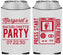 Custom Bachelorette Neoprene Can Coolers - Video Games | 60039