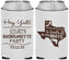 Custom Bachelorette Neoprene Can Coolers - Texas Cowgirl | 60041