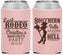 Custom Bachelorette Neoprene Can Coolers - Raising Hell Last Rodeo | 60042