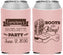 Custom Bachelorette Neoprene Can Coolers - Boots And Bling | 60044