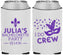 Custom Bachelorette Neoprene Can Coolers - Mardi Gras I Do Crew | 60063