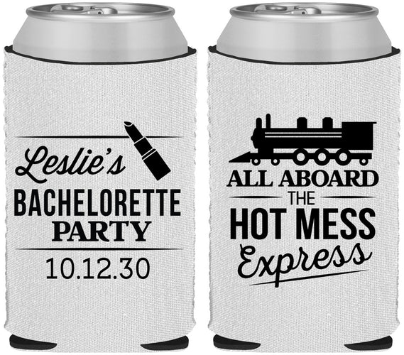 Custom Bachelorette Neoprene Can Coolers - Hot Mess Express | 60075