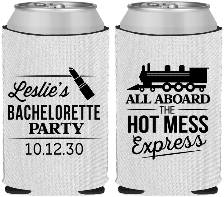 Custom Bachelorette Neoprene Can Coolers - Hot Mess Express | 60075
