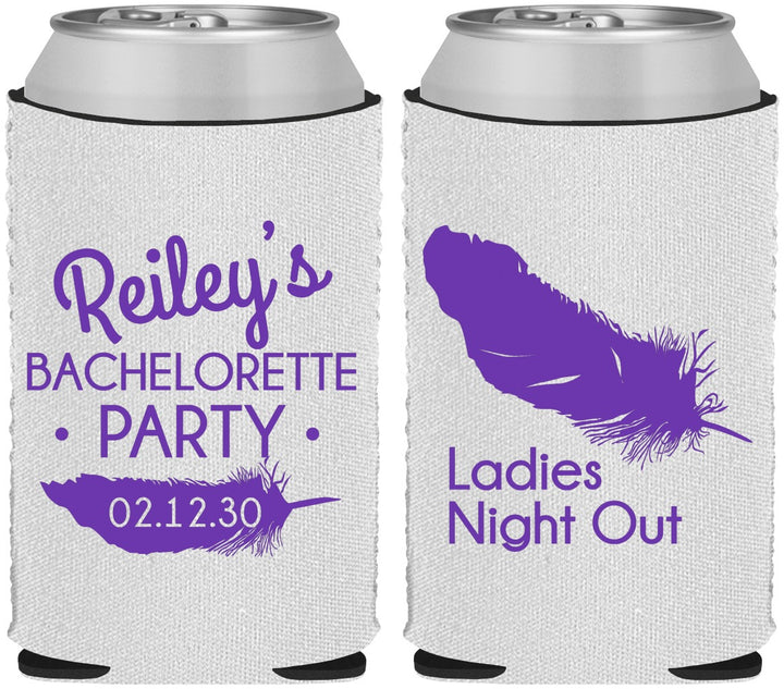 Custom Bachelorette Neoprene Can Coolers - Ladies Night Out | 60087