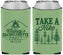 Custom Bachelorette Neoprene Can Coolers - Camping | 60098