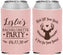 Custom Bachelorette Neoprene Can Coolers - Deer Heels Boots | 60102