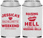 Custom Bachelorette Neoprene Can Coolers - Raising A Little Hell | 60106