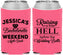 Custom Bachelorette Neoprene Can Coolers - Raising A Little Hell | 60107