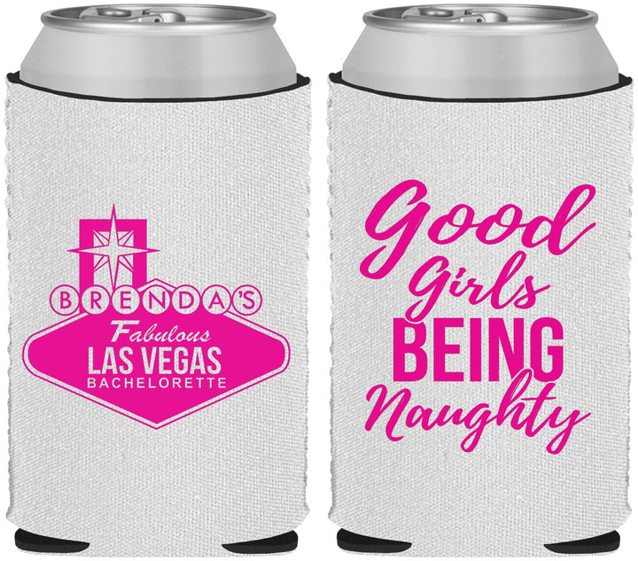 Custom Bachelorette Neoprene Can Coolers - Good Girls Naughty | 60111