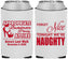 Custom Bachelorette Neoprene Can Coolers - Nice Tonight Naughty | 60112