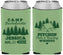 Custom Bachelorette Neoprene Can Coolers - Camping | 60124