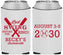 Custom Bachelorette Neoprene Can Coolers - Last Swing Before Ring | 60127