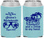 Custom Bachelorette Neoprene Can Coolers - Sun Sand Drink Hand | 60134