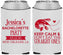Custom Bachelorette Neoprene Can Coolers - Crawfish Boil | 60137