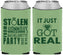 Custom Bachelorette Neoprene Can Coolers - Just Got Real | 60141