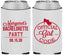 Custom Bachelorette Neoprene Can Coolers - Official Girl Code | 60176