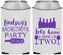 Custom Bachelorette Neoprene Can Coolers - Wine Drink Or Two | 60178