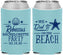 Custom Bachelorette Neoprene Can Coolers - Beach | 60183