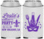 Custom Bachelorette Neoprene Can Coolers - Mardi Gras | 60185