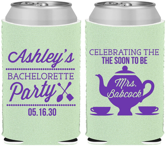 Custom Bachelorette Neoprene Can Coolers - Teapot | 60189