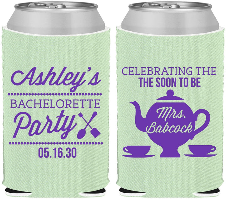 Custom Bachelorette Neoprene Can Coolers - Teapot | 60189