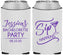 Custom Bachelorette Neoprene Can Coolers - Sip Happens | 60197