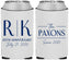 Custom Anniversary Neoprene Can Coolers - 20th Wedding | 80021